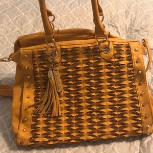 Mustard yellow purse